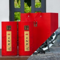 2021年新茶武夷山岩茶乌龙茶浓香型大红袍茶叶礼盒装陶瓷过节送礼
